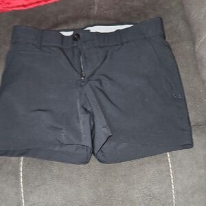 Under Armour Black Athletic Shorts for Active Performance